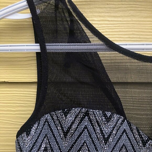 (NWT) Bodycon Black Sparkly Dress - Size Small - Picture 3 of 4